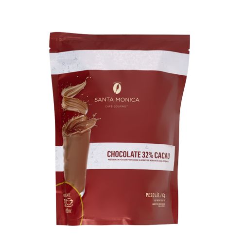 Achocolatado 32% Cacau Gourmet 1Kg - Café Santa Monica
