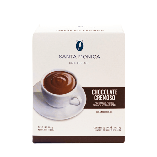 Chocolate Cremoso Monodose Gourmet 300g - Café Santa Monica