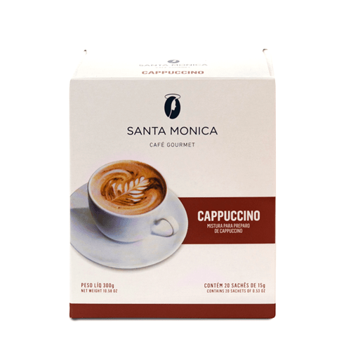 Cappuccino Monodose Gourmet 300g - Café Santa Monica
