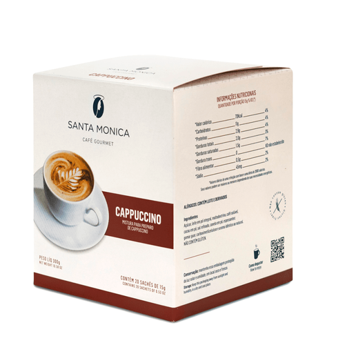 Cappuccino Monodose Gourmet 300g - Café Santa Monica